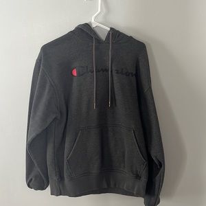Dark gray champion sweatshirt